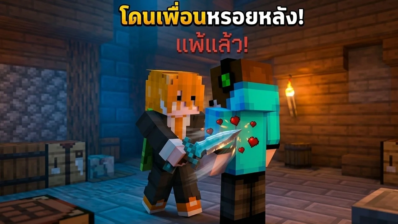 Minecraft Murder : โดนเพื่อนหรอยหลังฆ่าตาย