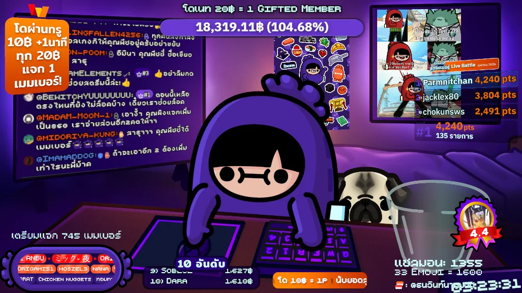 📢 ทุกคนน จะมีการ Gift Member ครั้งใหญ่ 860 คน ในมินิโดนาธอนน้าา แวะมาลุ้นกันได้!!!